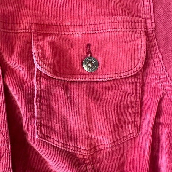 Women’s Gloria Vanderbilt Corduroy Jacket Large - Picture 4 of 7